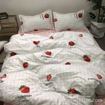 LINEN BEDDING DENGAN POLA